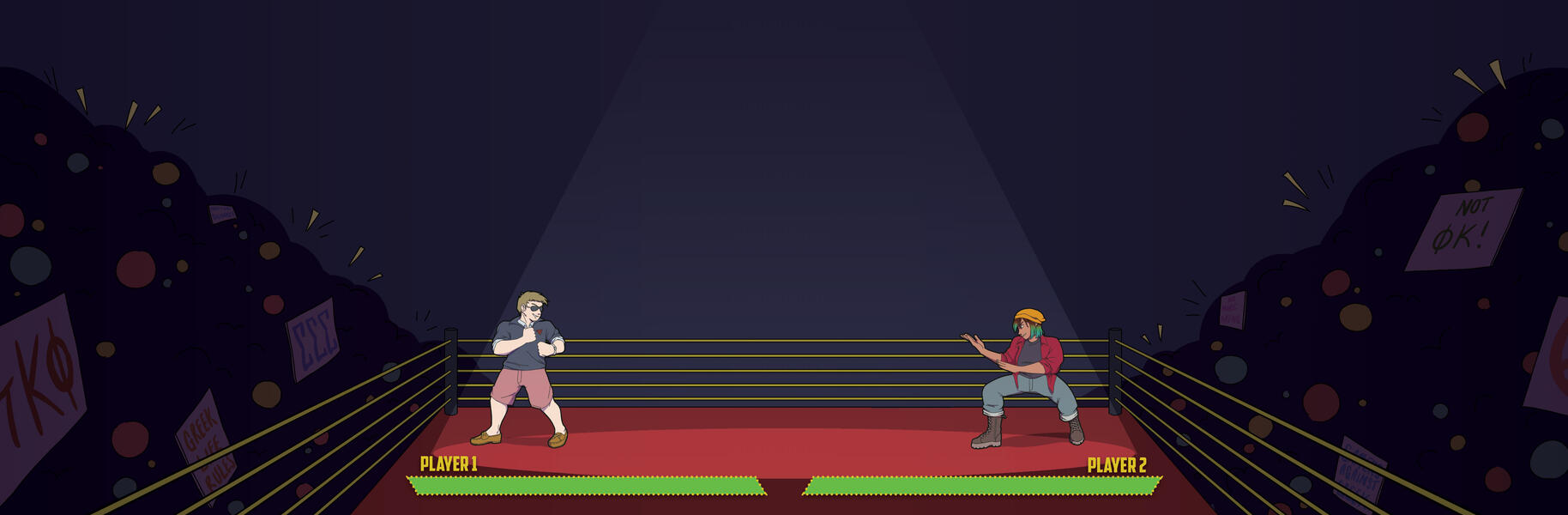 Greeks vs Nerds Illustration Greeks vs Nerds Illustration