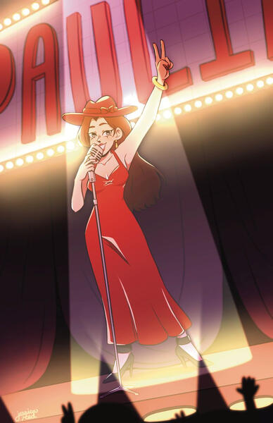 Pauline Poster Illustration